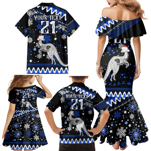 custom-north-kangaroos-football-family-matching-mermaid-dress-and-hawaiian-shirt-roos-christmas-vibe-2023