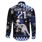 custom-north-kangaroos-football-family-matching-mermaid-dress-and-hawaiian-shirt-roos-christmas-vibe-2023