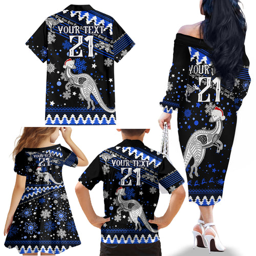 custom-north-kangaroos-football-family-matching-off-shoulder-long-sleeve-dress-and-hawaiian-shirt-roos-christmas-vibe-2023