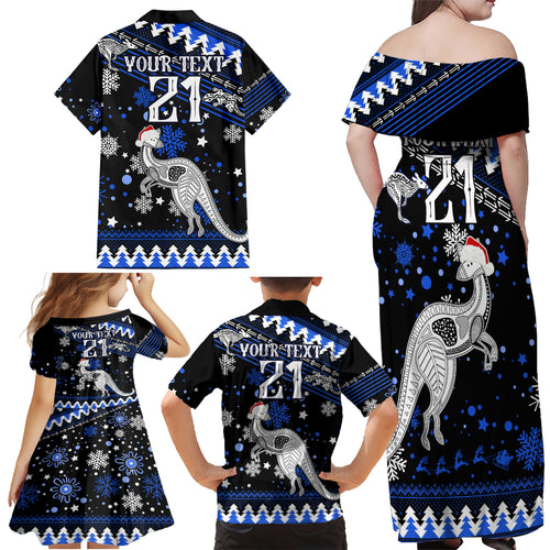 custom-north-kangaroos-football-family-matching-off-shoulder-maxi-dress-and-hawaiian-shirt-roos-christmas-vibe-2023