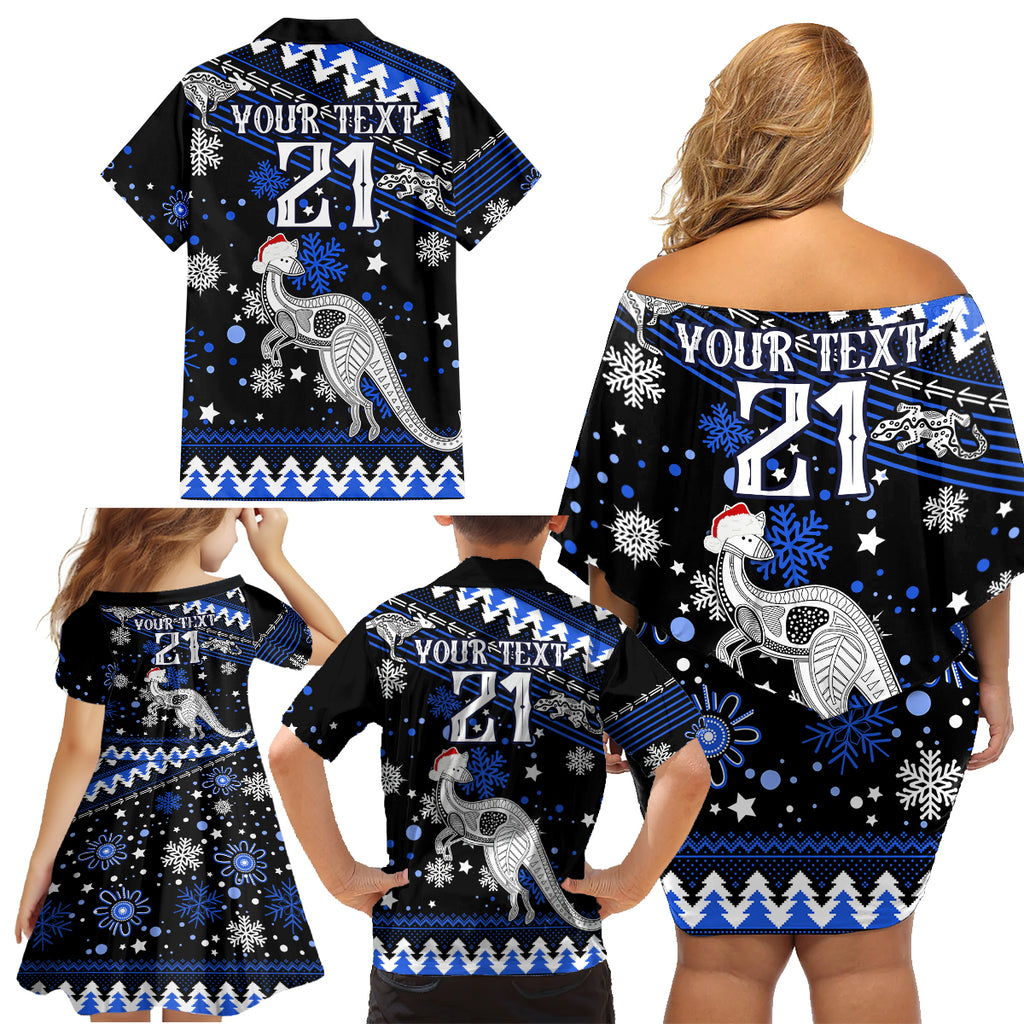 custom-north-kangaroos-football-family-matching-off-shoulder-short-dress-and-hawaiian-shirt-roos-christmas-vibe-2023