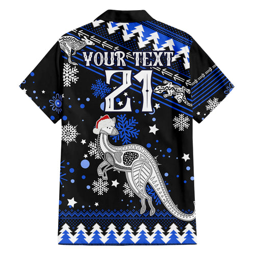 custom-north-kangaroos-football-family-matching-off-shoulder-short-dress-and-hawaiian-shirt-roos-christmas-vibe-2023