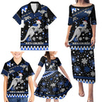 custom-north-kangaroos-football-family-matching-puletasi-dress-and-hawaiian-shirt-roos-christmas-vibe-2023
