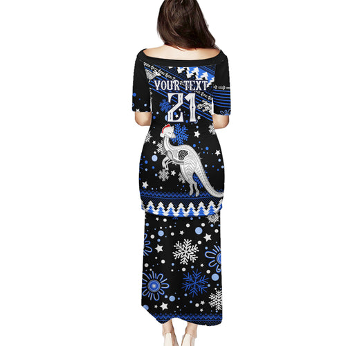 custom-north-kangaroos-football-family-matching-puletasi-dress-and-hawaiian-shirt-roos-christmas-vibe-2023