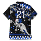 custom-north-kangaroos-football-family-matching-summer-maxi-dress-and-hawaiian-shirt-roos-christmas-vibe-2023