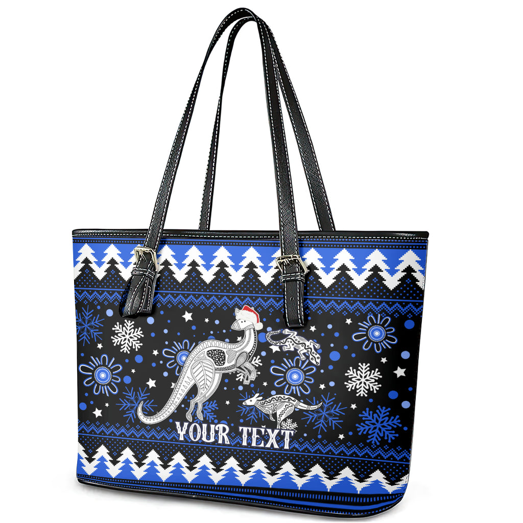 custom-north-kangaroos-football-leather-tote-bag-roos-christmas-vibe-2023
