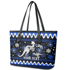custom-north-kangaroos-football-leather-tote-bag-roos-christmas-vibe-2023