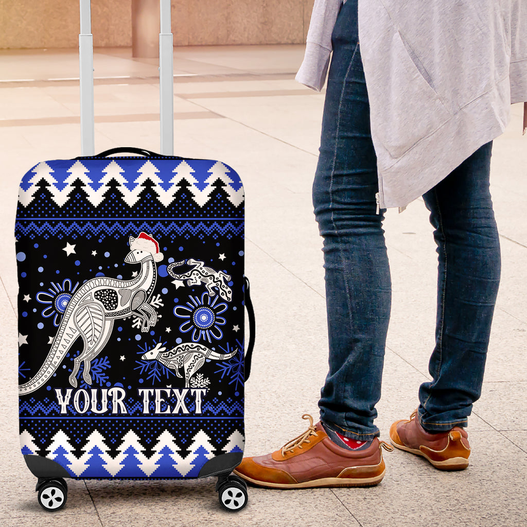custom-north-kangaroos-football-luggage-cover-roos-christmas-vibe-2023