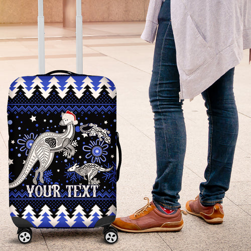 custom-north-kangaroos-football-luggage-cover-roos-christmas-vibe-2023