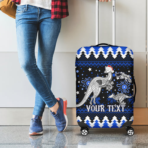 custom-north-kangaroos-football-luggage-cover-roos-christmas-vibe-2023