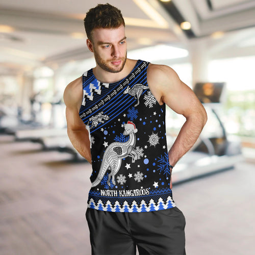 custom-north-kangaroos-football-men-tank-top-roos-christmas-vibe-2023