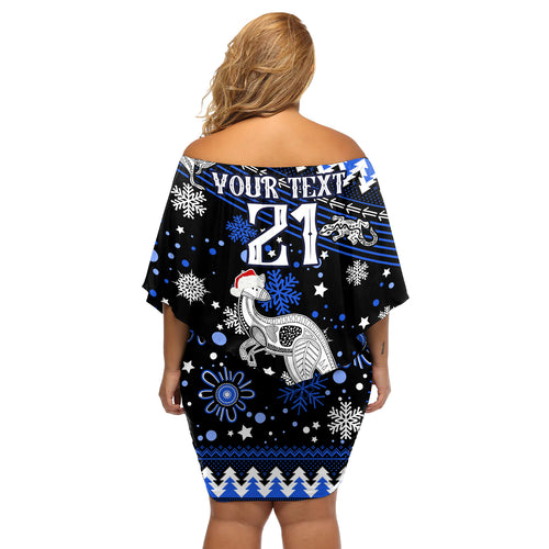 custom-north-kangaroos-football-off-shoulder-short-dress-roos-christmas-vibe-2023