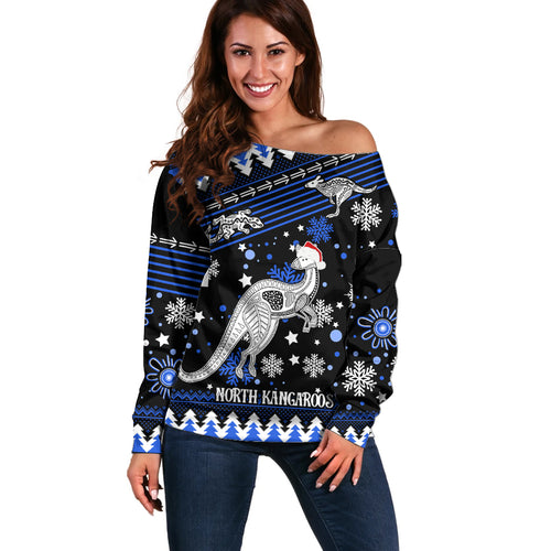 custom-north-kangaroos-football-off-shoulder-sweater-roos-christmas-vibe-2023