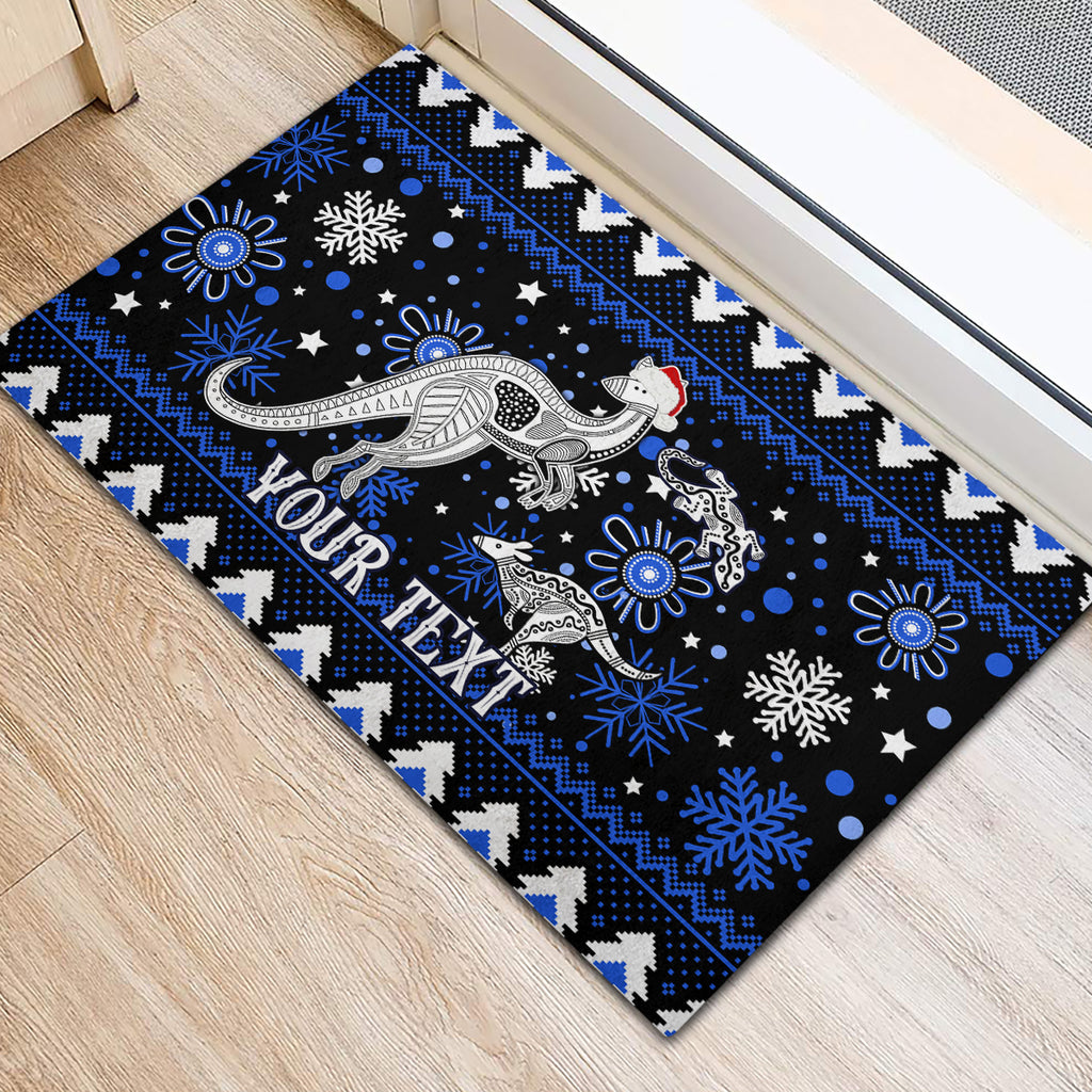 custom-north-kangaroos-football-rubber-doormat-roos-christmas-vibe-2023