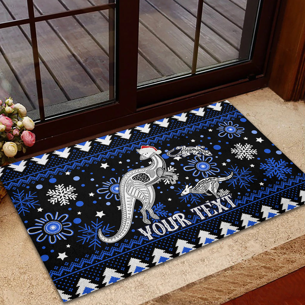 custom-north-kangaroos-football-rubber-doormat-roos-christmas-vibe-2023