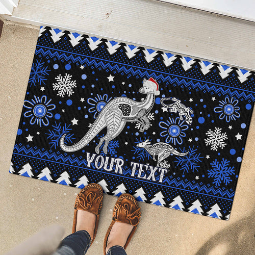 custom-north-kangaroos-football-rubber-doormat-roos-christmas-vibe-2023