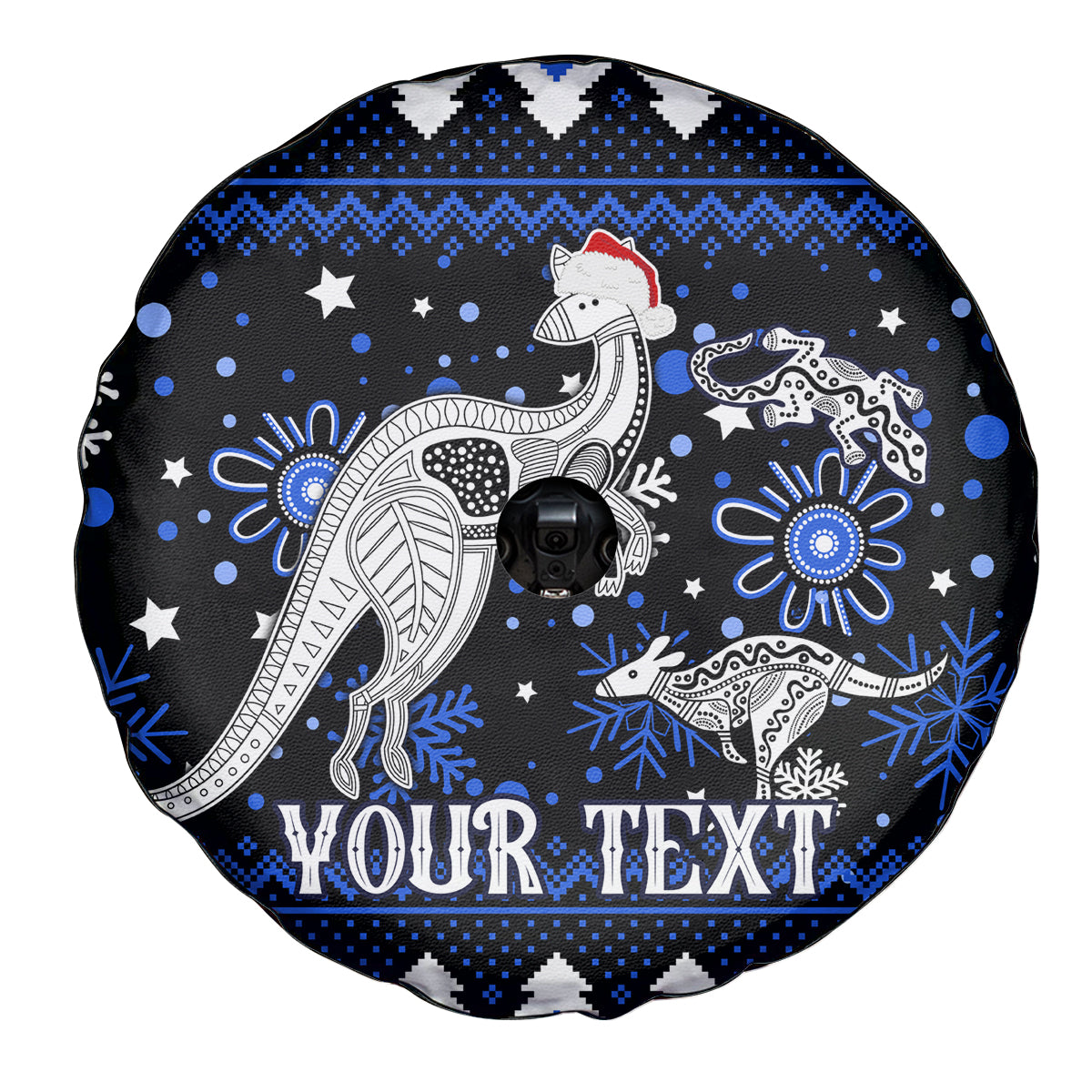 custom-north-kangaroos-football-spare-tire-cover-roos-christmas-vibe-2023