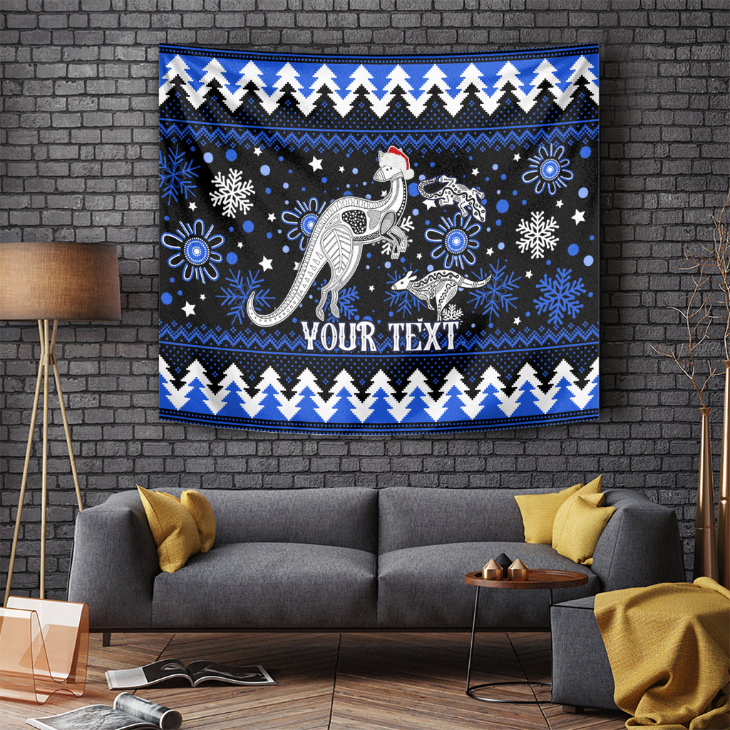custom-north-kangaroos-football-tapestry-roos-christmas-vibe-2023