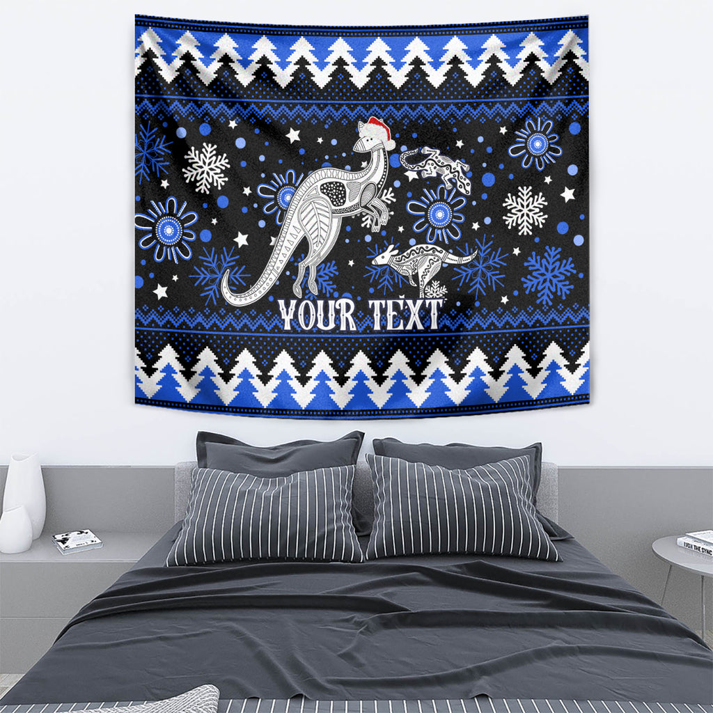 custom-north-kangaroos-football-tapestry-roos-christmas-vibe-2023