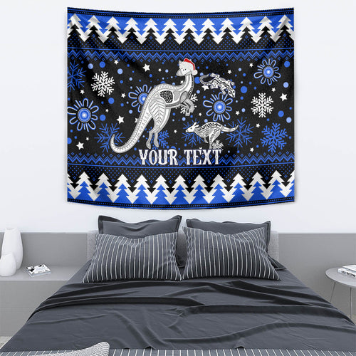 custom-north-kangaroos-football-tapestry-roos-christmas-vibe-2023