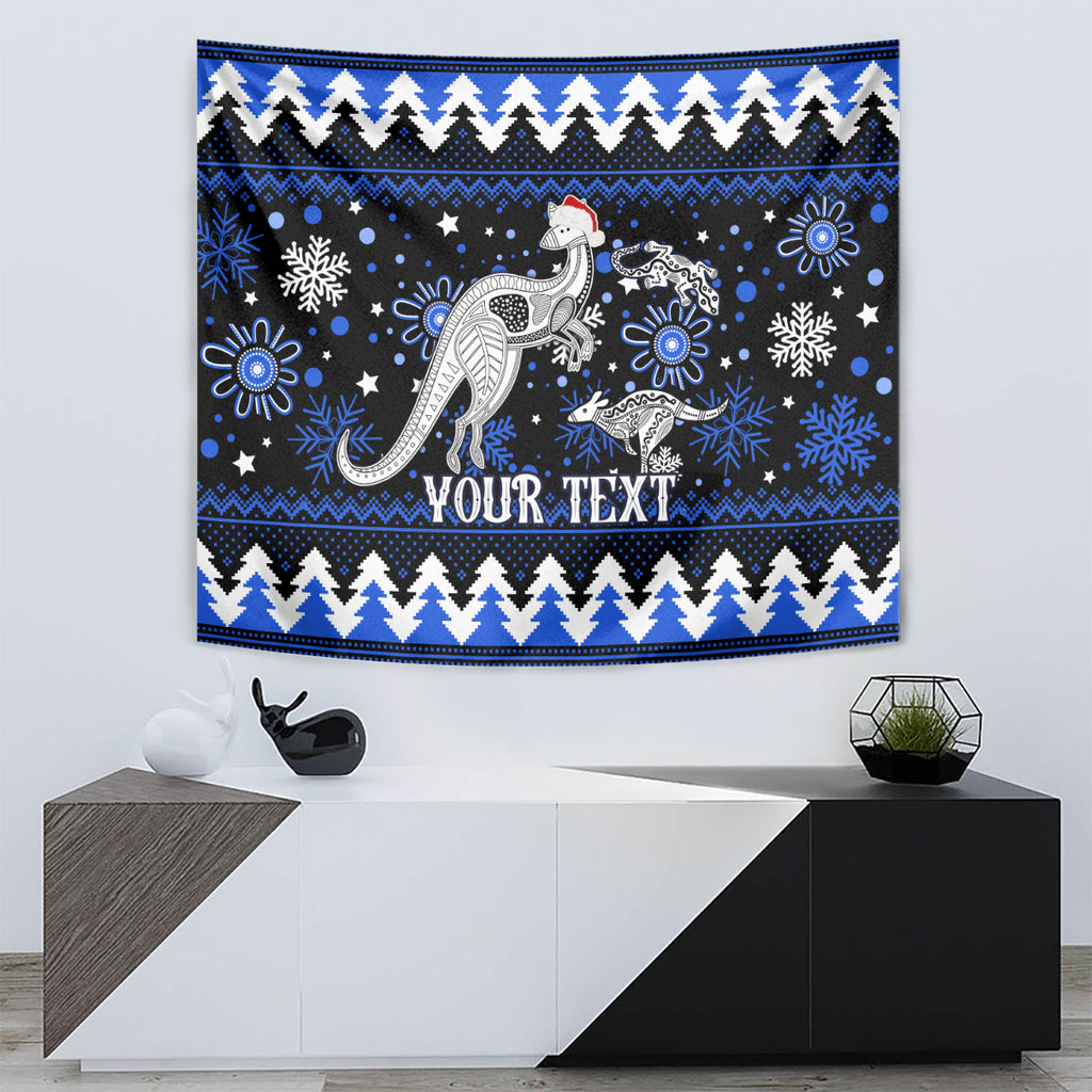 custom-north-kangaroos-football-tapestry-roos-christmas-vibe-2023