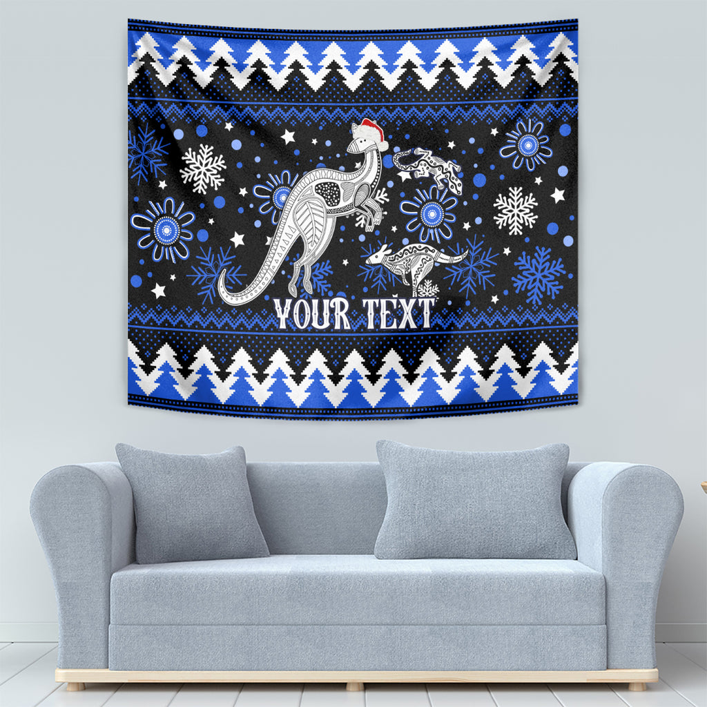 custom-north-kangaroos-football-tapestry-roos-christmas-vibe-2023