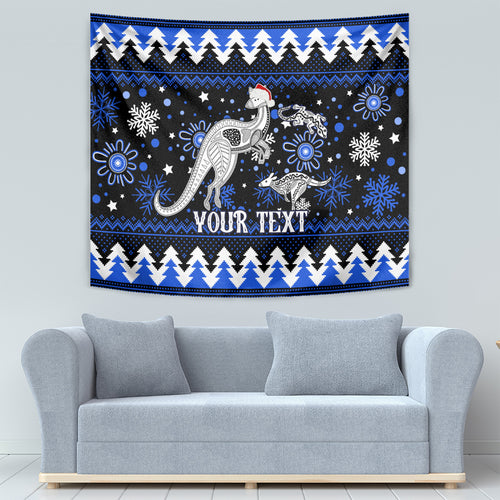 custom-north-kangaroos-football-tapestry-roos-christmas-vibe-2023