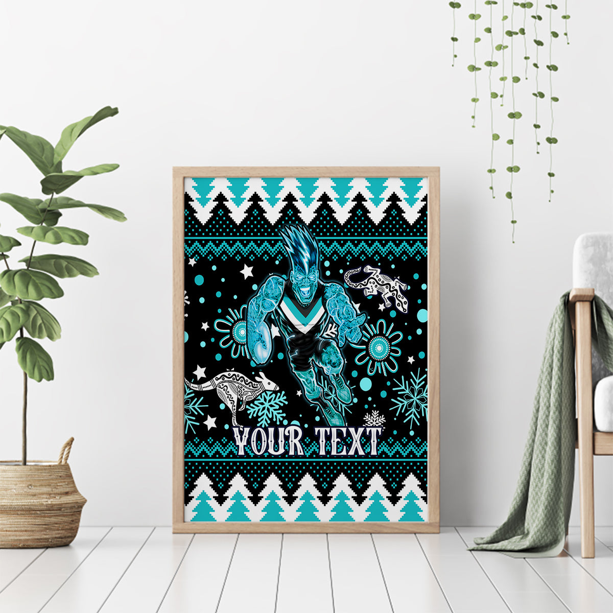 custom-port-adelaide-power-football-canvas-wall-art-port-adelaide-power-football-christmas-vibe-2023