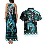 custom-port-adelaide-power-football-couples-matching-tank-maxi-dress-and-hawaiian-shirt-port-adelaide-power-football-christmas-vibe-2023