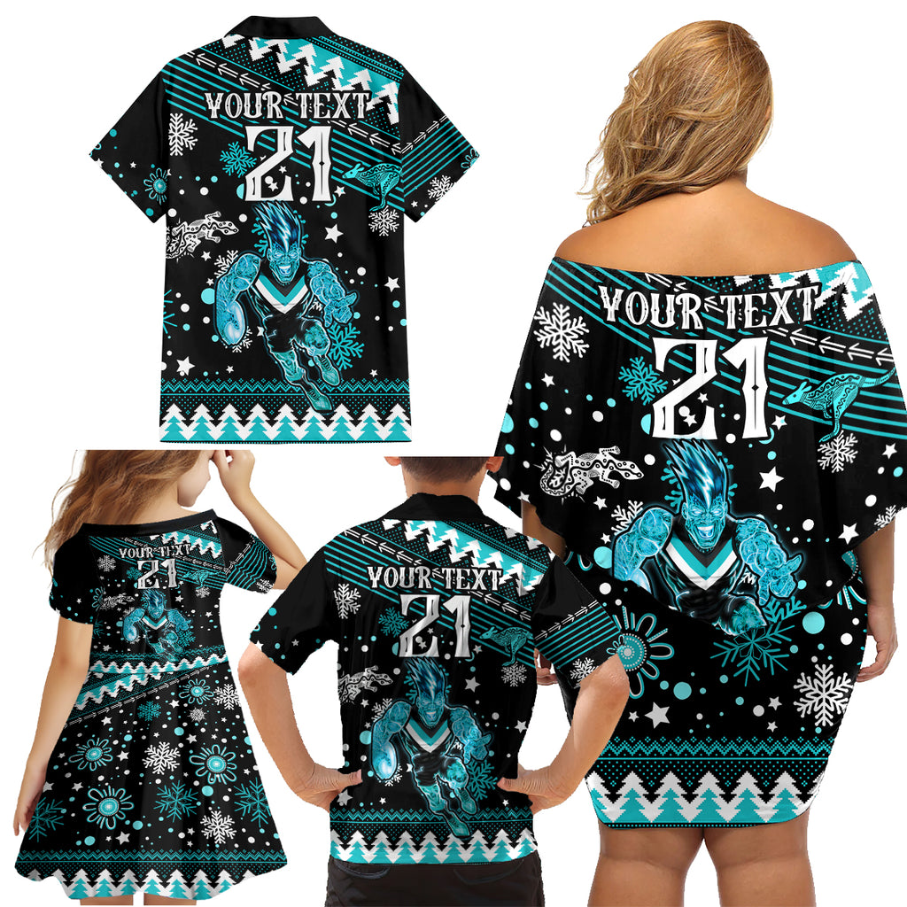 custom-port-adelaide-power-football-family-matching-off-shoulder-short-dress-and-hawaiian-shirt-port-adelaide-power-football-christmas-vibe-2023