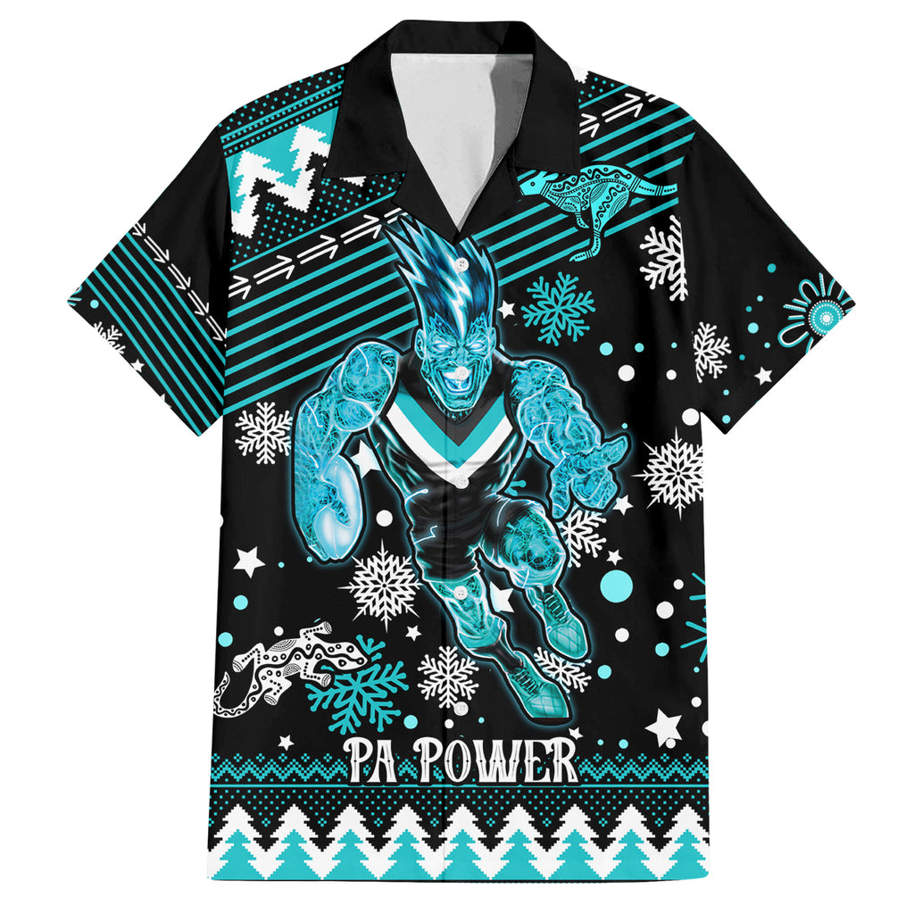 custom-port-adelaide-power-football-family-matching-tank-maxi-dress-and-hawaiian-shirt-port-adelaide-power-football-christmas-vibe-2023