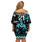 custom-port-adelaide-power-football-off-shoulder-short-dress-port-adelaide-power-football-christmas-vibe-2023