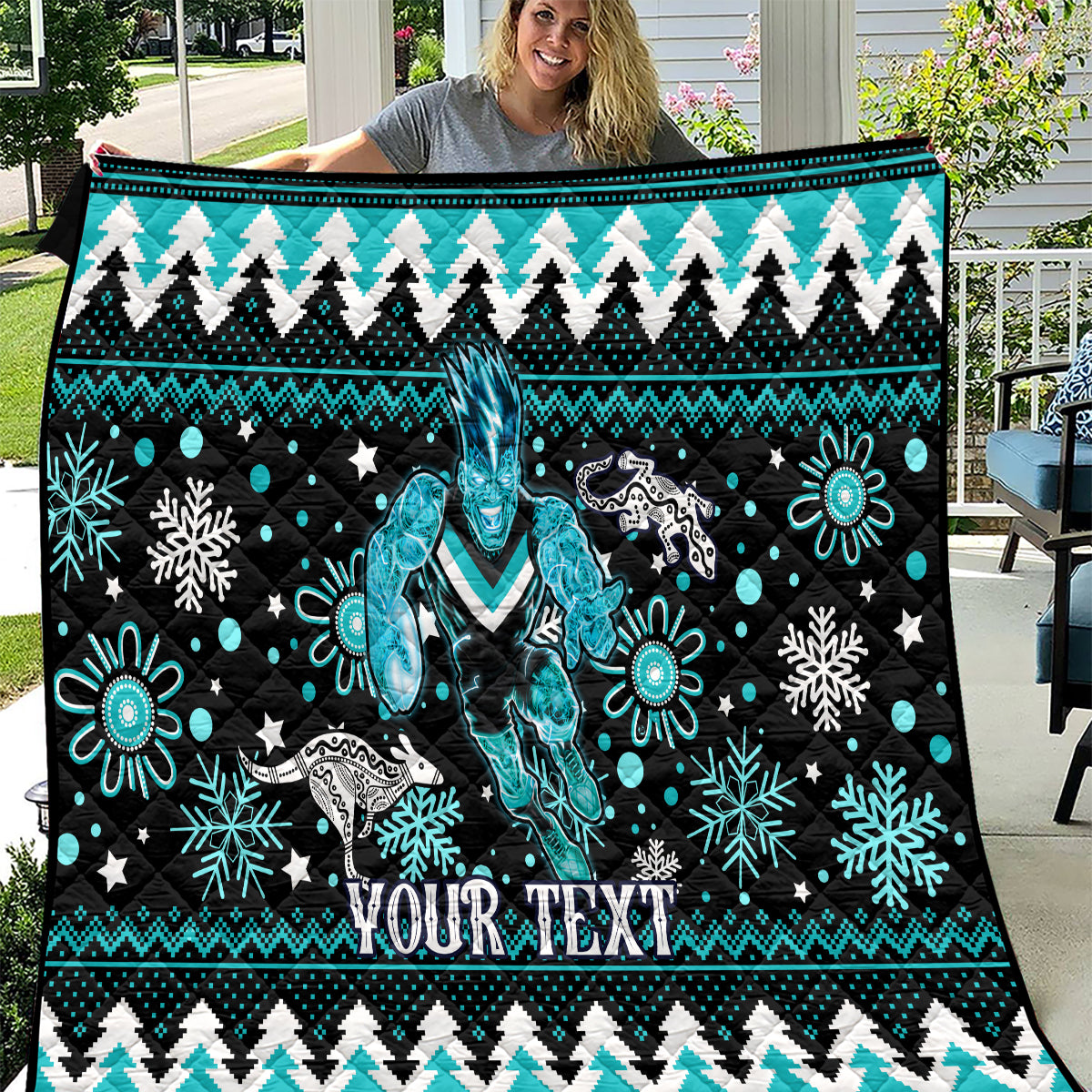 custom-port-adelaide-power-football-quilt-port-adelaide-power-football-christmas-vibe-2023