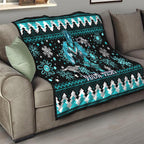custom-port-adelaide-power-football-quilt-port-adelaide-power-football-christmas-vibe-2023