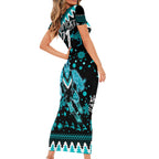 custom-port-adelaide-power-football-short-sleeve-bodycon-dress-port-adelaide-power-football-christmas-vibe-2023