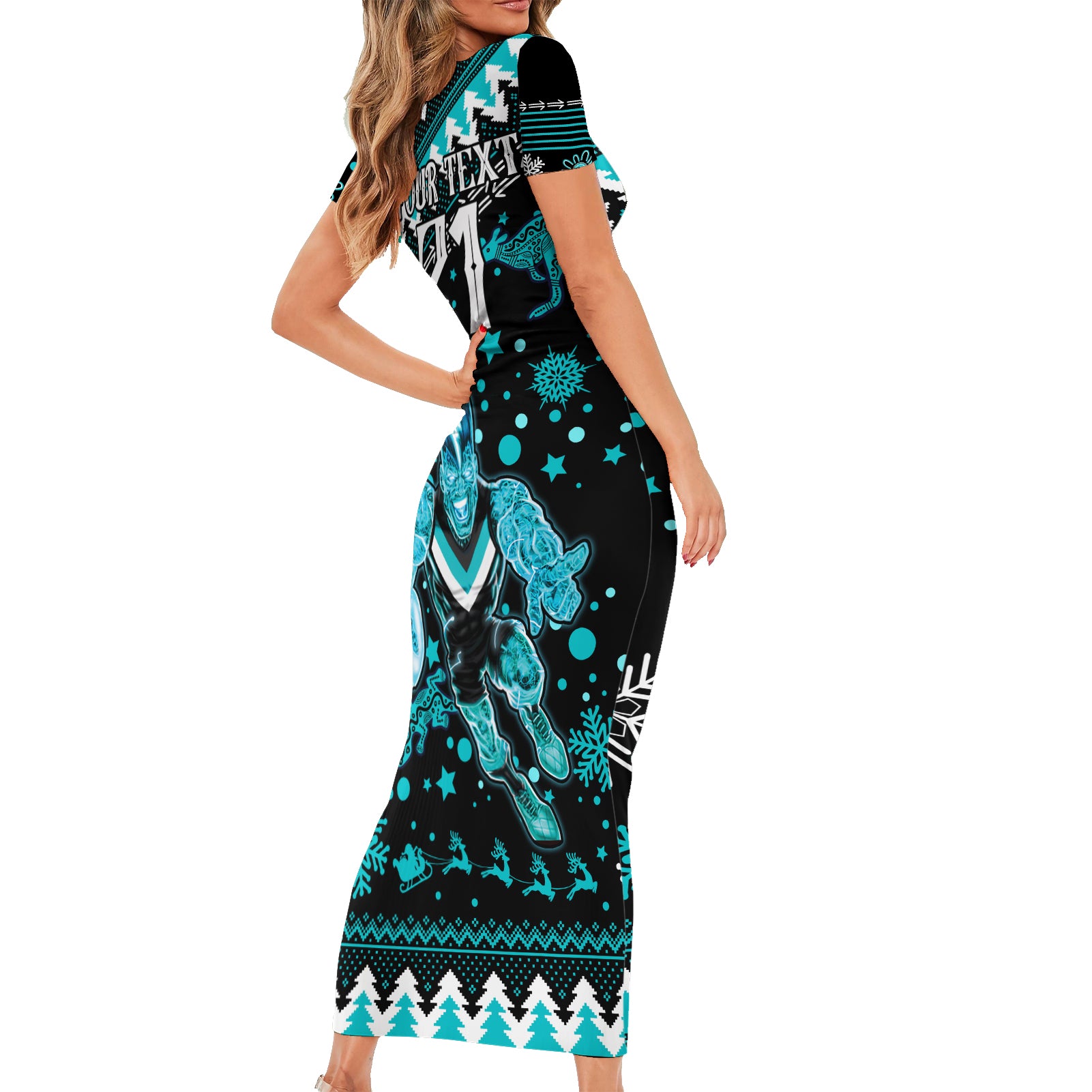 custom-port-adelaide-power-football-short-sleeve-bodycon-dress-port-adelaide-power-football-christmas-vibe-2023