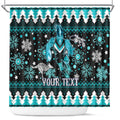 custom-port-adelaide-power-football-shower-curtain-port-adelaide-power-football-christmas-vibe-2023