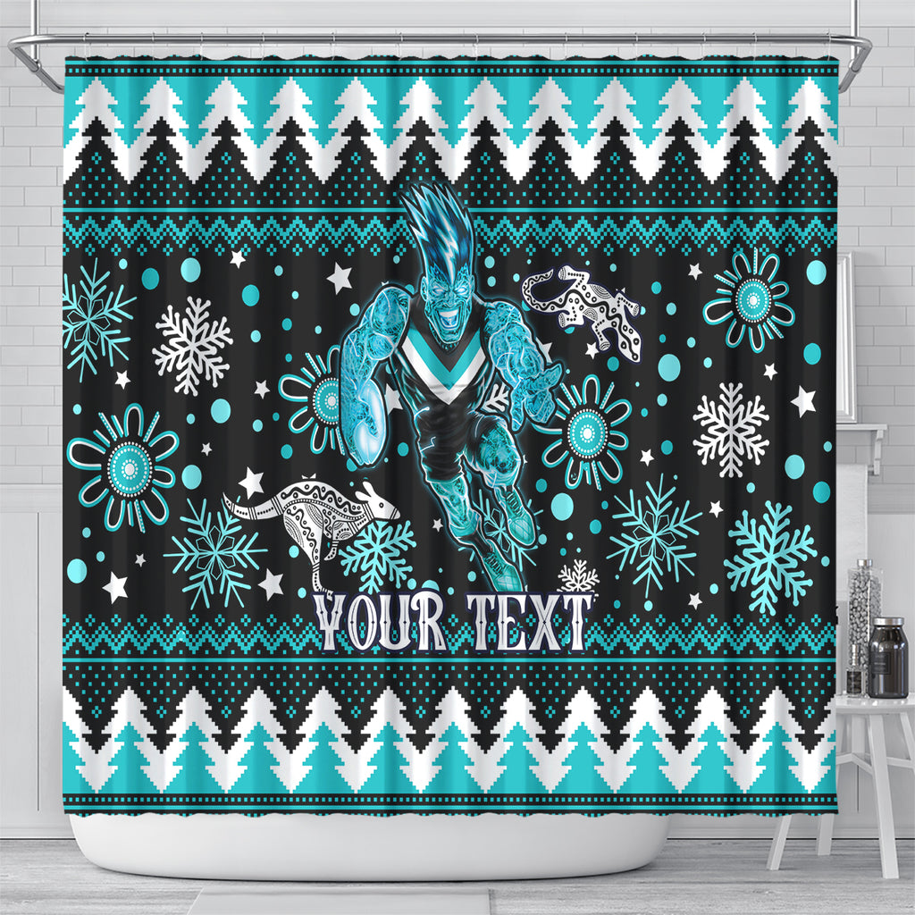 custom-port-adelaide-power-football-shower-curtain-port-adelaide-power-football-christmas-vibe-2023
