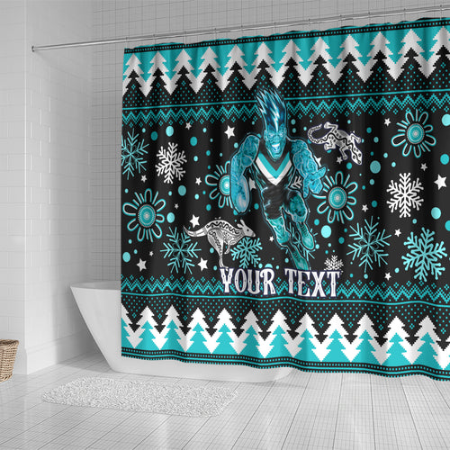 custom-port-adelaide-power-football-shower-curtain-port-adelaide-power-football-christmas-vibe-2023