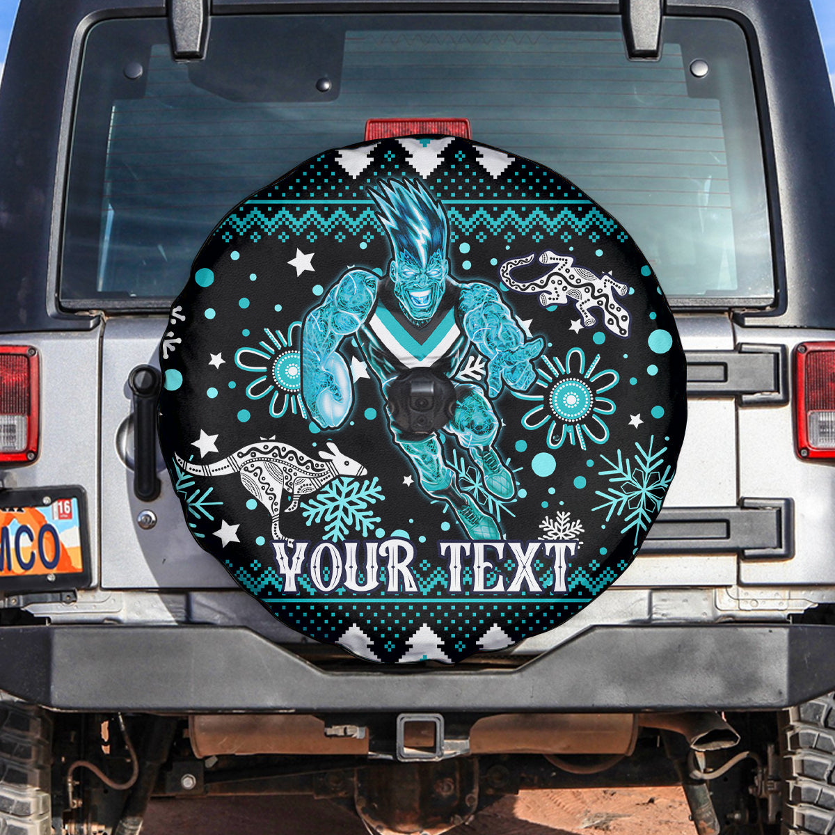 custom-port-adelaide-power-football-spare-tire-cover-port-adelaide-power-football-christmas-vibe-2023