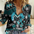 custom-port-adelaide-power-football-women-casual-shirt-port-adelaide-power-football-christmas-vibe-2023