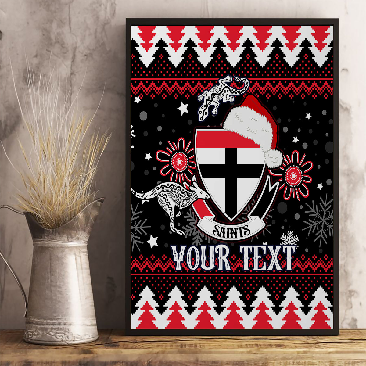 custom-st-kilda-saints-football-canvas-wall-art-christmas-vibe-2023
