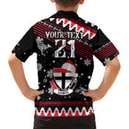custom-st-kilda-saints-football-family-matching-long-sleeve-bodycon-dress-and-hawaiian-shirt-christmas-vibe-2023