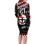 custom-st-kilda-saints-football-family-matching-long-sleeve-bodycon-dress-and-hawaiian-shirt-christmas-vibe-2023