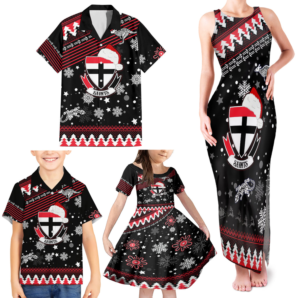 custom-st-kilda-saints-football-family-matching-tank-maxi-dress-and-hawaiian-shirt-christmas-vibe-2023