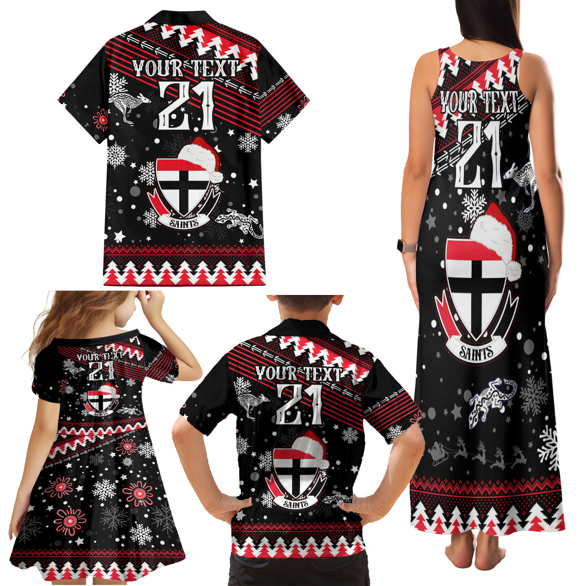 custom-st-kilda-saints-football-family-matching-tank-maxi-dress-and-hawaiian-shirt-christmas-vibe-2023