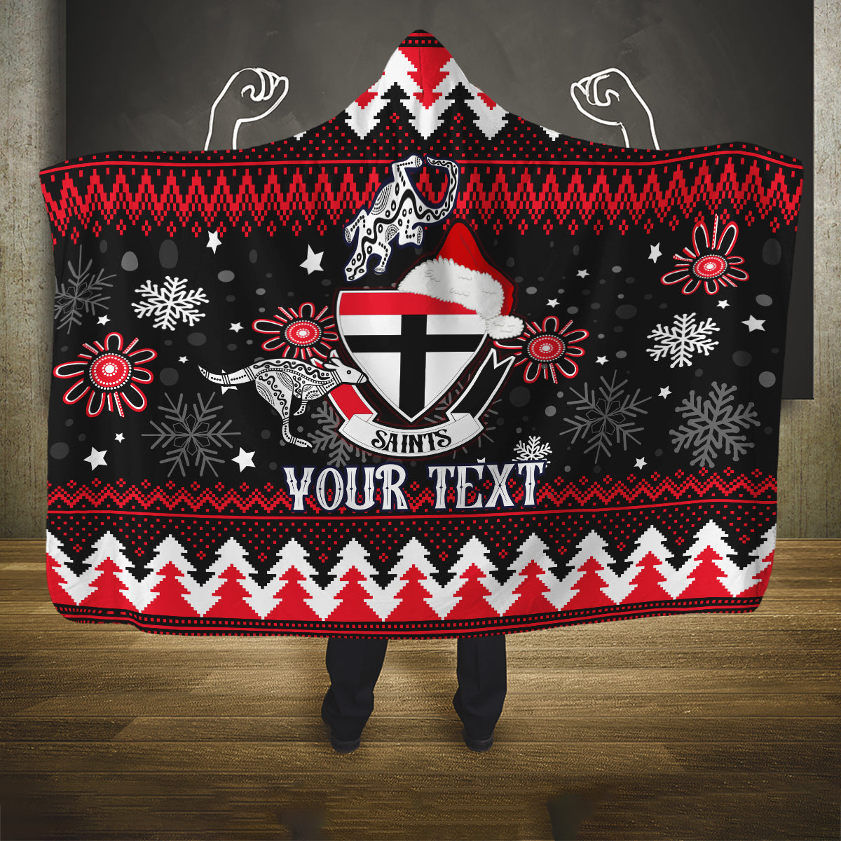 custom-st-kilda-saints-football-hooded-blanket-christmas-vibe-2023