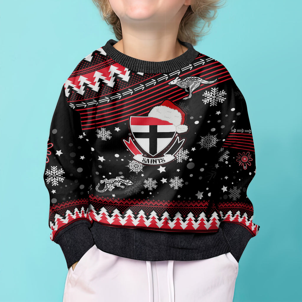 custom-st-kilda-saints-football-kid-ugly-christmas-sweater-christmas-vibe-2023