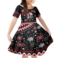 custom-st-kilda-saints-football-kid-short-sleeve-dress-christmas-vibe-2023