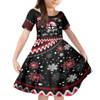 custom-st-kilda-saints-football-kid-short-sleeve-dress-christmas-vibe-2023
